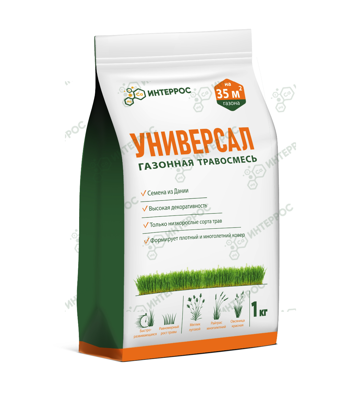 Газонная травосмесь "Интеррос-Универсал"