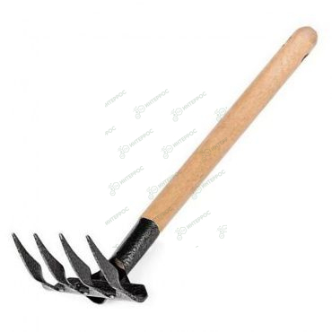 Грабли 4-х зубые с ручкой