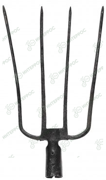 Вилы 4-х рогие навозные без черенка