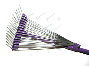 Грабли проволочные на металлической ручке